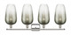 Ballston Four Light Bath Vanity (516-4W-PN-G484-7SL)
