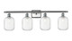 Innovations - 516-4W-SN-G460-7CL - Four Light Bath Vanity - Ballston - Brushed Satin Nickel