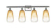 Innovations - 516-4W-SN-G480-6AM - Four Light Bath Vanity - Ballston - Brushed Satin Nickel