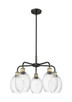 Innovations - 516-5CR-BAB-G459-6CL - Five Light Chandelier - Ballston - Black Antique Brass