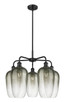 Innovations - 516-5CR-BK-G484-7SL - Five Light Chandelier - Ballston - Matte Black