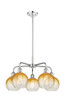 Innovations - 516-5CR-PC-G483-8AM - Five Light Chandelier - Ballston - Polished Chrome