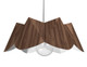 Accord Lighting - 1299.18 - One Light Pendant - Physalis - American Walnut