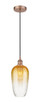 Innovations - 616-1P-AC-G484-7AM - One Light Mini Pendant - Edison - Antique Copper