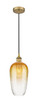 Innovations - 616-1P-BB-G484-7AM - One Light Mini Pendant - Edison - Brushed Brass