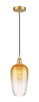 Innovations - 616-1P-SG-G484-7AM - One Light Mini Pendant - Edison - Satin Gold