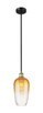 Innovations - 616-1S-BAB-G484-7AM - One Light Mini Pendant - Edison - Black Antique Brass
