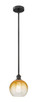 Innovations - 616-1S-BK-G483-8AM - One Light Mini Pendant - Edison - Matte Black