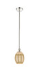 Innovations - 616-1S-PN-G459-6ME - One Light Mini Pendant - Edison - Polished Nickel