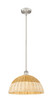 Innovations - 616-1S-SN-NBD2-16-NAT - One Light Mini Pendant - Edison - Brushed Satin Nickel