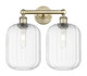 Innovations - 616-2W-AB-G460-7CL - Two Light Bath Vanity - Edison - Antique Brass