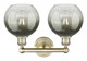 Edison Two Light Bath Vanity (616-2W-AB-G483-8SL)