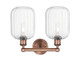 Edison Two Light Bath Vanity (616-2W-AC-G460-7CL)