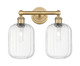 Innovations - 616-2W-BB-G460-7CL - Two Light Bath Vanity - Edison - Brushed Brass