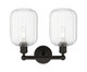 Edison Two Light Bath Vanity (616-2W-OB-G460-7CL)