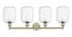 Edison Four Light Bath Vanity (616-4W-AB-G460-7CL)