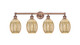 Innovations - 616-4W-AC-G459-6ME - Four Light Bath Vanity - Edison - Antique Copper