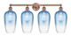 Innovations - 616-4W-AC-G484-7SB - Four Light Bath Vanity - Edison - Antique Copper