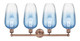 Edison Four Light Bath Vanity (616-4W-AC-G484-7SB)