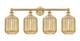 Innovations - 616-4W-BB-G460-7ME - Four Light Bath Vanity - Edison - Brushed Brass