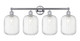 Innovations - 616-4W-PC-G460-7CL - Four Light Bath Vanity - Edison - Polished Chrome