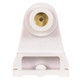 Satco - 80-1496 - Shallow Base Slide-On Quick Wire - White