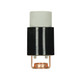 Satco - 80-1948 - Sockets W/Paper Liner - Black / White