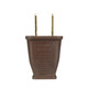 Satco - 80-2409 - Plug2 Pole 2 Wire - Brown