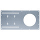 Dl Nc Plate 4" Rd Flat Asym (80-865)