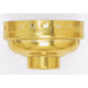 Satco - 90-1147 - Cap With Paper Liner - Brite Gilt