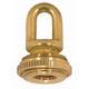 Satco - 90-1571 - 1/4 Ip Matching Screw Collar Loop With Ring - Gold