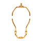 Satco - 90-222 - Light Duty Harp - Polished Brass