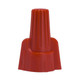 Satco - 90-2239 - Wing Nut Wire Connector With Spring Inserts - Red