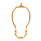 Satco - 90-2376 - Light Duty Harp - Polished Brass