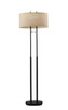 Adesso Home - 4016-26 - Two Light Floor Lamp - Duet - Antique Bronze