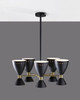 Oscar Five Light Chandelier (4280-01)