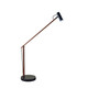 Adesso Home - AD9100-15 - LED Desk Lamp - Crane - Walnut Wood/ Black