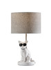 Adesso Home - SL3707-02 - Table Lamp - Sunny - White Ceramic W. Brushed Steel Neck