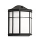 AFX Lighting - BSSW0810700L50BKPC-50 - LED Outdoor Wall Sconce - Bristol - Black