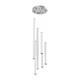 AFX Lighting - CADP99L30UDSNRND6 - LED Pendant - Caden - Satin Nickel