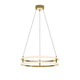 AFX Lighting - GEMP24LAJUDGD - LED Pendant - Gemini - Gold