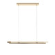 AFX Lighting - IDRP0344LAJUDSB - LED Linear Pendant - Indra - Satin Brass AFX Lighting - IDRP0344LAJUDSB - LED Linear Pendant - Indra - Satin Brass