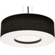 AFX Lighting - MCP3044MBBK-BK - Four Light Pendant - Montclair - Black