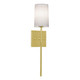 AFX Lighting - ROSS0420CBSB - One Light Wall Sconce - Rose - Satin Brass