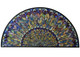 Meyda Tiffany - 73005 - Window - Tiffany Jeweled Peacock - Green/Blue Purple/Blue Purple/Blue Purple