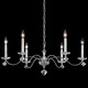 Schonbek - MD1006N-44H - Six Light Chandelier - Modique - Heirloom Silver