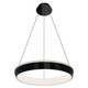W.A.C. Lighting - PD402633-BC - LED Pendant - Ringwall - Black Chrome