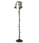 Stained Glass Pond Lily Three Light Floor Lamp (255141)