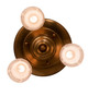 Revival Garland Three Light Flushmount (255388)