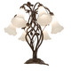 White Six Light Table Lamp (255807)